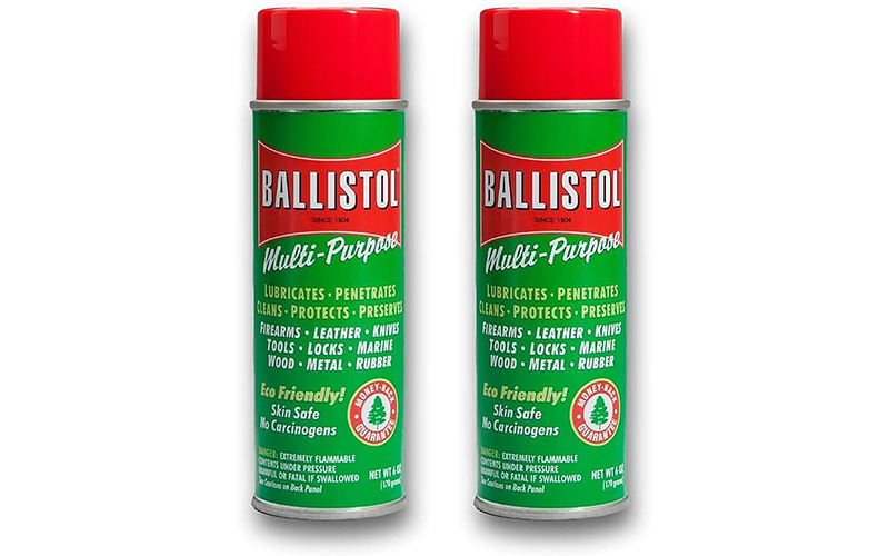 Ballistol Multi-Purpose Non-CFC Aerosol Can Lubricant Cleaner Protectant 6 oz, 2 pack