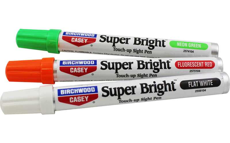 Birchwood Casey Super Bright Pen Kit, Green/Red/White, Blister Card BC-15116