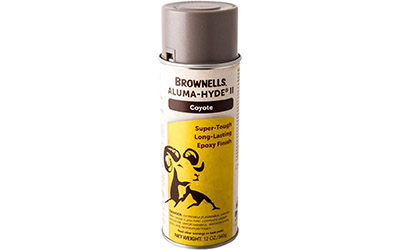 Brownells Aluma-Hyde II, 12 oz.  Matte Coyote Brown aerosol,  083-002-210wb, mfr part: 1A29S801