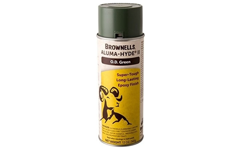 Brownells Aluma-Hyde II, 12 oz. Matte OD Green aerosol, 083-002-312wb, mfr part: 1a29s700