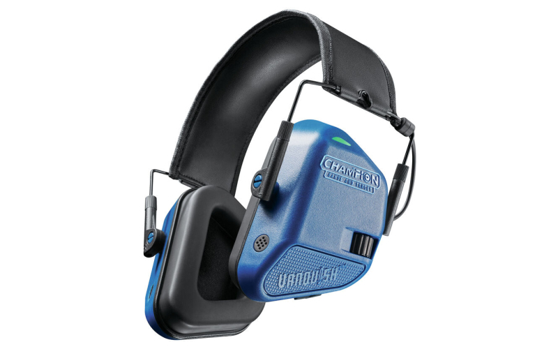 Champion Traps & Targets Vanquish Electronic Earmuff, Blue 40979