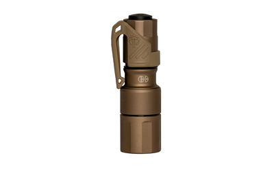Cloud Defensive MCH Micro, Mission Configurable Handheld, High Candela, Flashlight, 950 Lumens, Single Output, Aluminum, Anodized Finish, Flat Dark Earth, Includes Charger and Pocket Clip MCH2.0-HC-S-350-FDE
