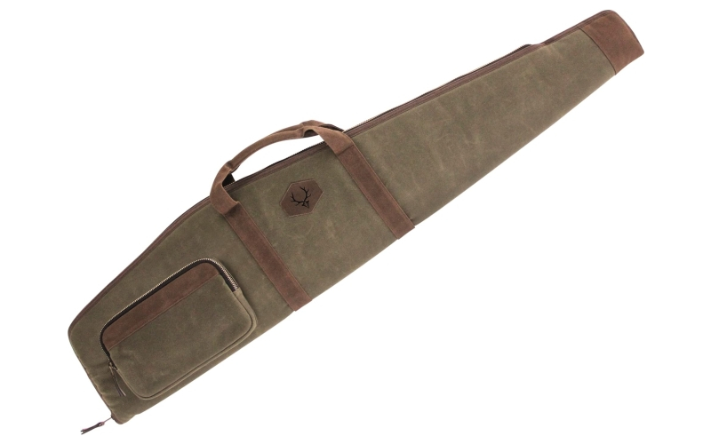 Evolution Outdoor Rawhide Series, Rifle Case, Fits Most Rifles Up to 46", Cotton Duck Canvas Construction, Green 44347-EV