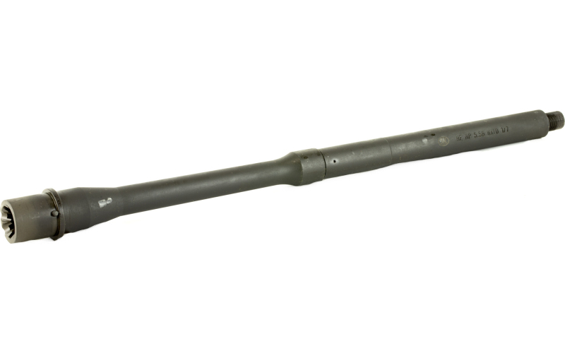 FN America Barrel, 14.5", 556NATO, 1:7 Twist, Hammer Forged, Carbine Gas System, Fits AR-15, Matte Finish, Black 36420
