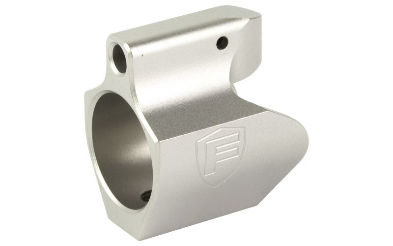 Fortis Manufacturing, Inc. Gas Block, Silver, Stainless, Fits .750 Barrels LPGB-SS-M2
