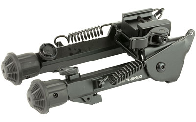 Leapers, Inc. - UTG Super Duty Bipod, Fits Picatinny or Weaver Rail, 6" - 8.5", with QD Lever Mount, Black TL-BP98Q