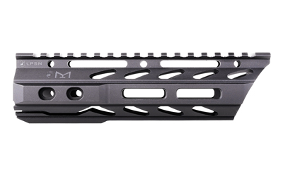 Phase 5 Weapon Systems Lo-Pro Slope Nose Free Float MLOK Rail, 7.5", Black Finish, Steel Barrel Nut and Mounting Hardware Included LPSN75MLOK