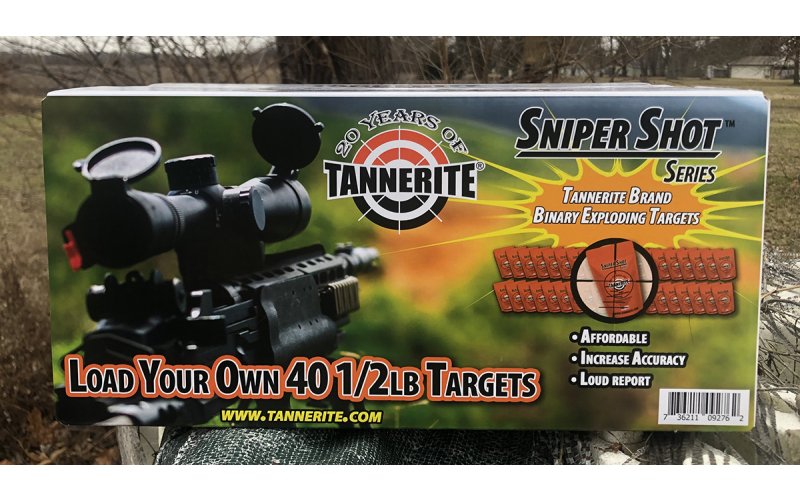 Tannerite Sniper Shot Series Propack 20lb 40 – case of 1/2 targets