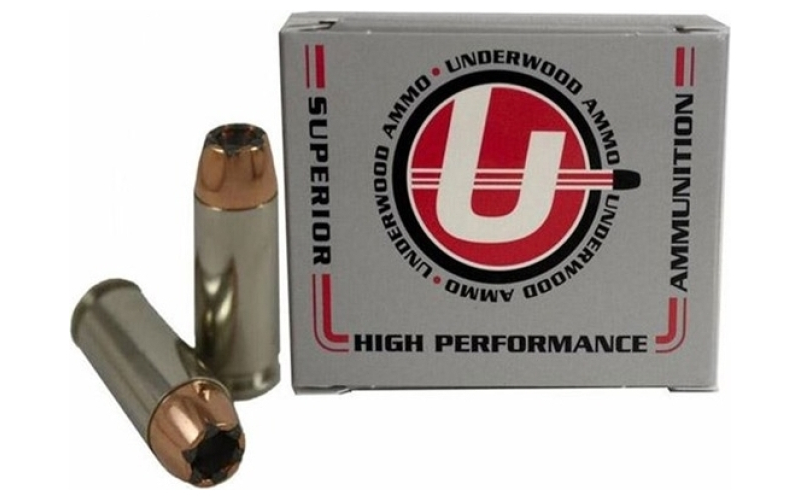 Underwood Ammo 10mm auto 165gr bonded jacketed hollow point 20/box