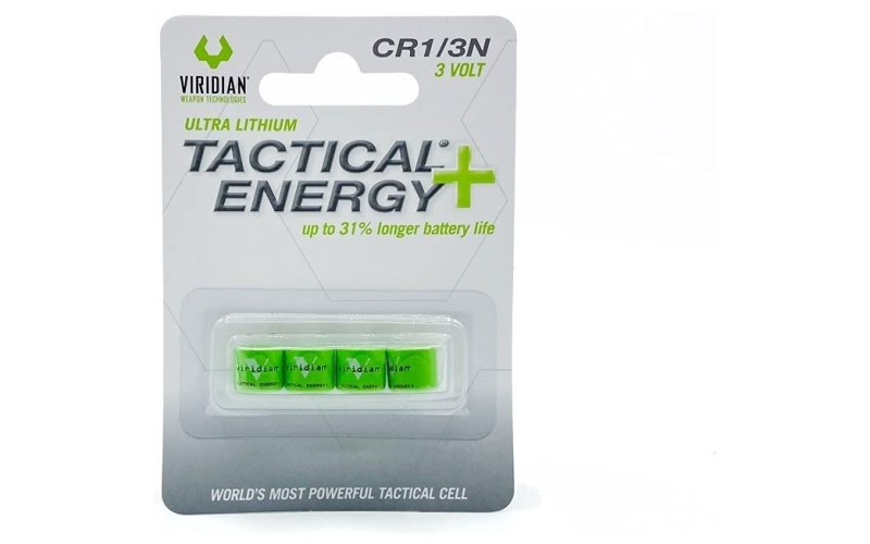 Viridian Weapon Technologies Battery, 4Pk, Green 350-0002