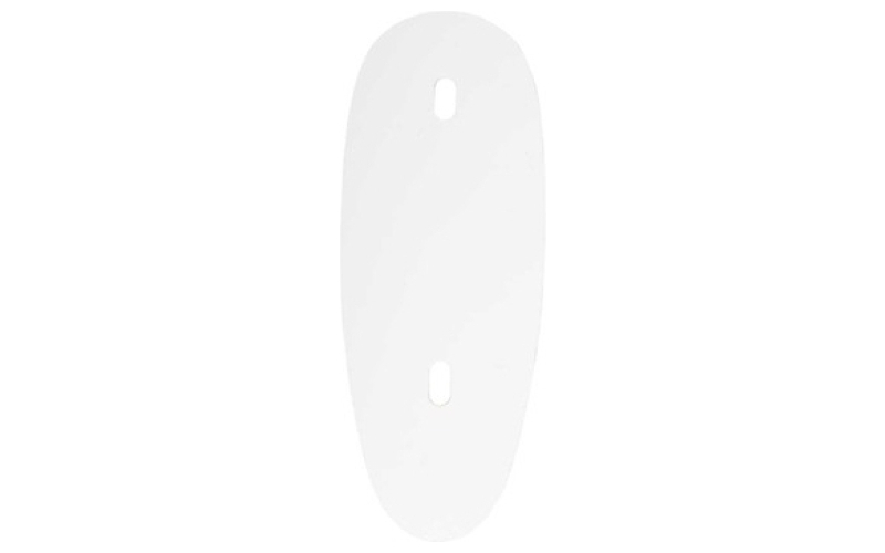 100 Straight Products 1/8'' polymer spacer white polymer