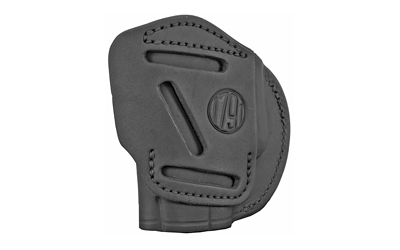 1791 Gunleather 2 Way Holster, Inside Waistband Holster, Size 1, Right Hand, Stealth Black, Leather 2WH-1-SBL-R
