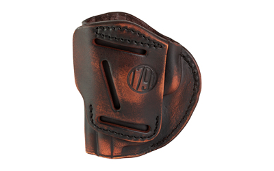 1791 Gunleather 4 Way Holster Size 5, IWB or OWB Holster, Matte Finish, Vintage Leather, Right Hand 4WH-5-VTG-R