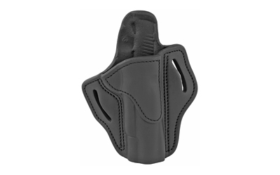 1791 Gunleather Belt Holster 1, Right Hand, Stealth Black Leather, Fits 1911 4" & 5" BH1-SBL-R