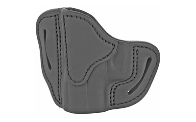 1791 Gunleather BHC, Belt Holster, Left Hand, Stealth Black, Leather, Fits 1911 3" / Bersa Thunder 380 / Glock 42, 43, 43x / Kahr CW45, K9 / Kimber Micro 380, Micro 9, Ultra Carry / Ruger LC9, SR22, SR1911 / Sig Sauer P238, P365, Ultra Nitron / Walther PPK / And similar frames BHC-SBL-L