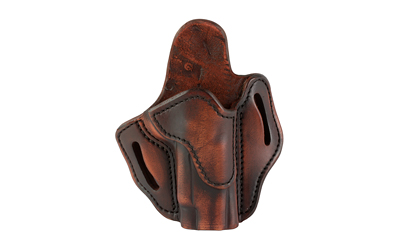 1791 Gunleather BH1 Optic Ready, OWB Belt Holster, Fits Optic Ready Commander Size 1911, Matte Finish, Vintage Leather, Right Hand OR-BH1S-VTG-R