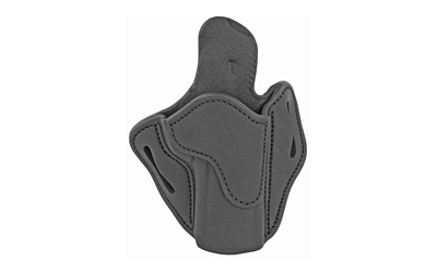 1791 Gunleather OR Optic Ready, Belt Holster, Right Hand, Black Leather, Fits Walther PPQ, Beretta 92, FN FIVE-SEVEN USG and MK2 OR-BH2.4-SBL-R