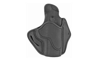 1791 Gunleather OR Optic Ready, Belt Holster, Stealth Black Leather, Fits  CZ P01/P10/P10C/P10S, HK VP9/VP40, FN FIVE-SEVEN USG and MK2, Right Hand, Size 2.4S OR-BH2.4S-SBL-R