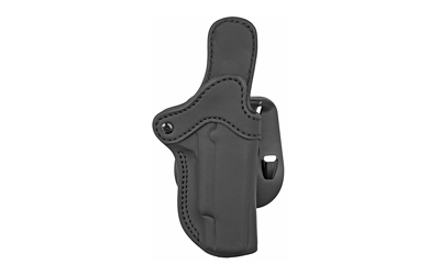 1791 Gunleather OR, Optics Ready Belt Holster, Size 1, Right Hand, Leather, Stealth Black OR-PDH-1-SBL-R