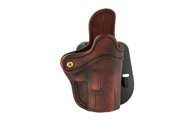 1791 Gunleather PDH2.1 Optic Ready, OWB Paddle Holster, Fits Optic Ready 3.5" to 4" Pistols, Matte Finish, Vintage Leather, Right Hand OR-PDH-2.1-VTG-R