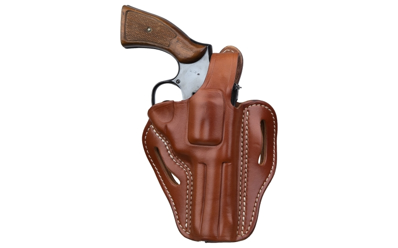1791 Gunleather Revolver Thumbreak Holster, Size 2, Right Hand, Leather, Classic Brown RVHX-2-CBR-R