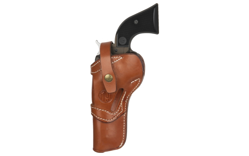 1791 Gunleather Single Action, Ambidextrous Holster, 5.5" Barrel, Fits Single Action Revolvers, Leather, Classic Brown SA-RVH-5.5-CBR-A