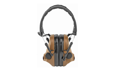 3M/Peltor ComTac V, Electronic Earmuff, Headband, Foldable, Coyote Brown Color MT20H682FB-09 CY