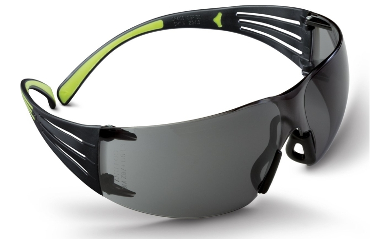3M/Peltor SecureFit 400, Anti-fog Glasses, Lightweight, Gray, Safety Eyewear SF400-PG-8
