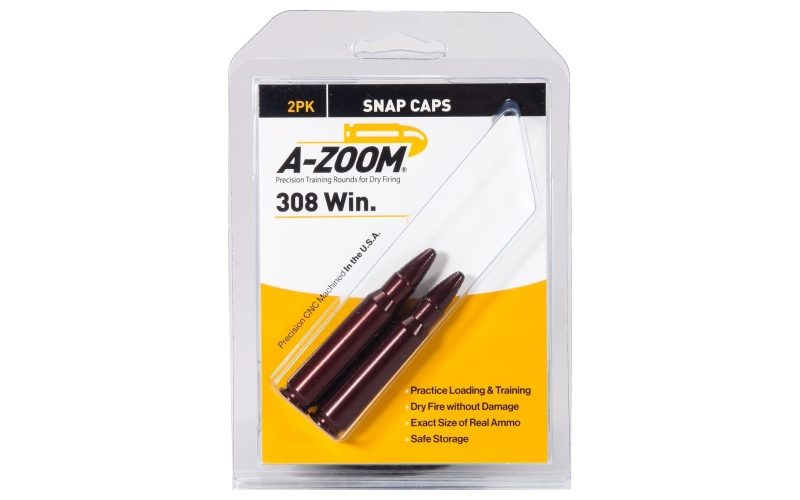 AZOOM SNAP CAPS 308WIN 2/PK