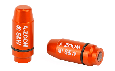 A-Zoom Strikercaps, Snap Caps, Orange, 40S&W, 2/Pk 17103