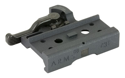A.R.M.S., Inc. Mount, Fits Aimpoint Micro, Black #31