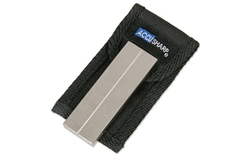 AccuSharp Model 027C, Diamond Pocket Stone Blade Sharpener, Black 027C