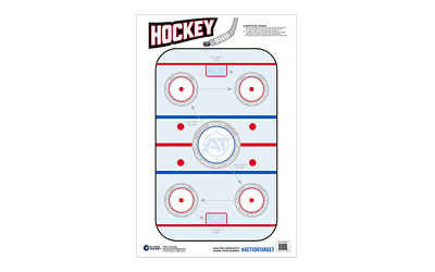 Action Target Hockey Target, Multi Color, 23"x35", 100 Per Box GS-HOCKEY-100