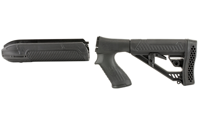 Adaptive Tactical EX Performance Stock Kit, Fits Remington 870 12 Gauge, Forend and M4 Style Stock, Black AT-02000