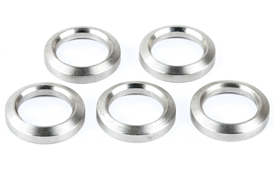 ATI Outdoors AR-15 Crush Washer 5 Pack, Fits Over 1/2"-28 Threads, Stainless Steel Finish A.5.10.2254