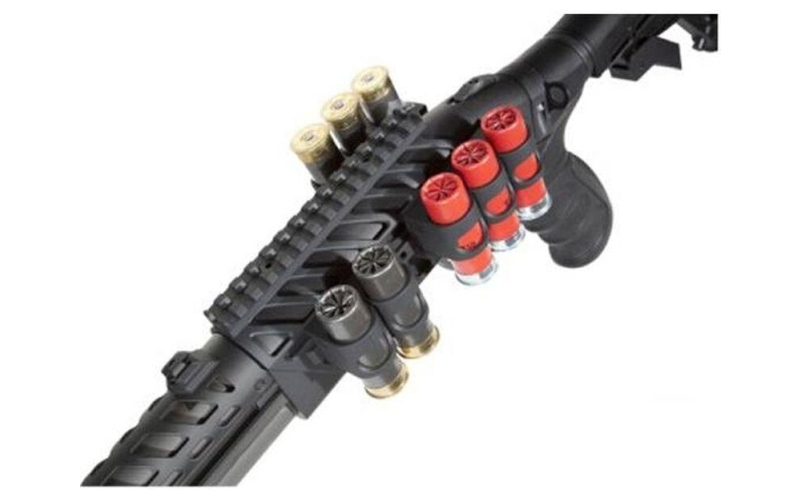 Ati halo side saddle shell holder for mossberg 500/590 12ga with 6 or 9 piece add-a-shell package