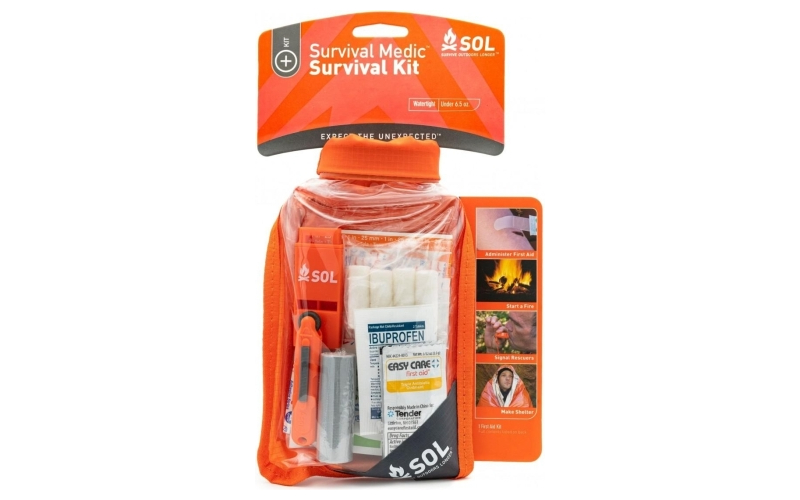 Survive outdoors longer survival medic in dry bag