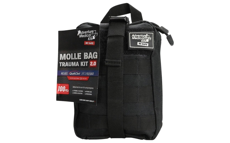 Ready brands adventure medical molle trauma kit 2.0 (black bag)