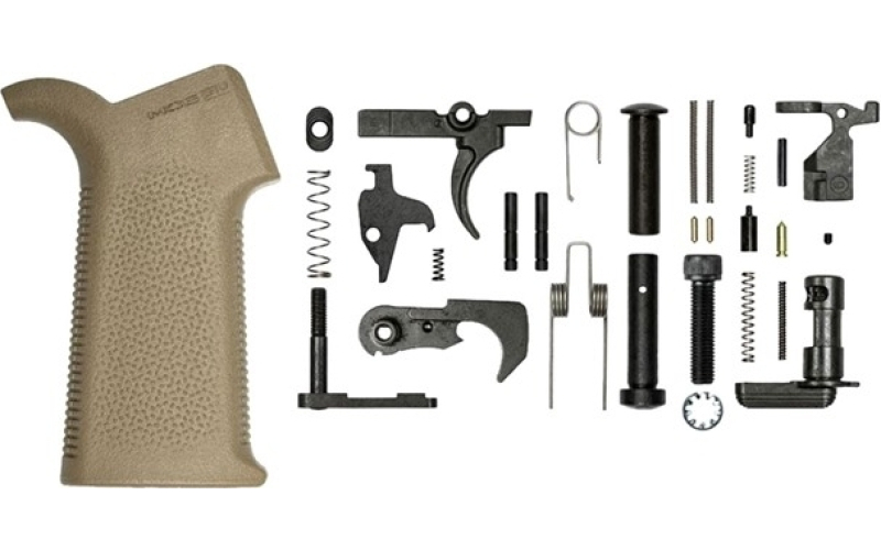 Aero Precision M4e1 lower parts kit w/ moe sl grip - fde