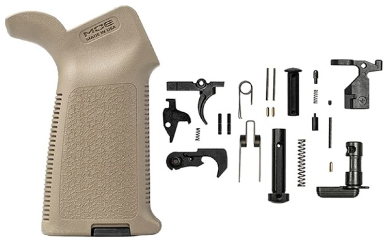 Aero Precision Epc lower parts kit with moe grip fde