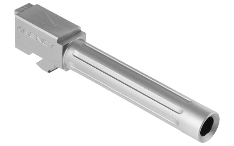 Agency Arms Non-threaded barrel, fluted, g17 gen 5, ss