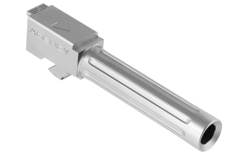 Agency Arms Non-threaded barrel, fluted, g19 gen 5, ss