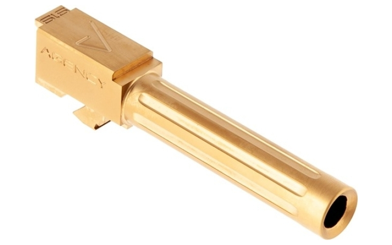 Agency Arms Non-threaded barrel, fluted, g19 gen 5, tin