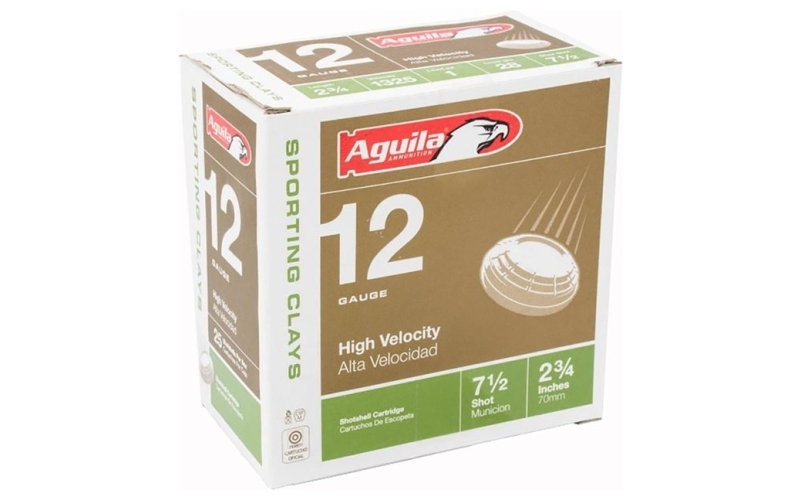 Aguila Aguila competition 12ga 1oz #7.5 sporting 1325fps