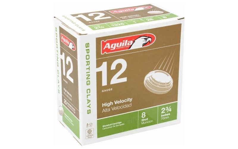 Aguila Aguila competition 12ga 1oz #8 sporting 1325fps