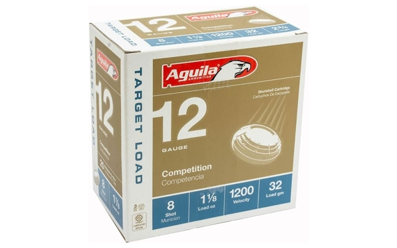 Aguila Aguila competition 12ga 3dr 1 1/8oz #8 1200fps