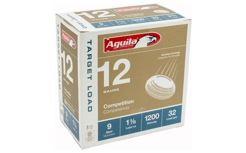 Aguila Aguila competition 12ga 3dr 1 1/8oz #9 1200fps
