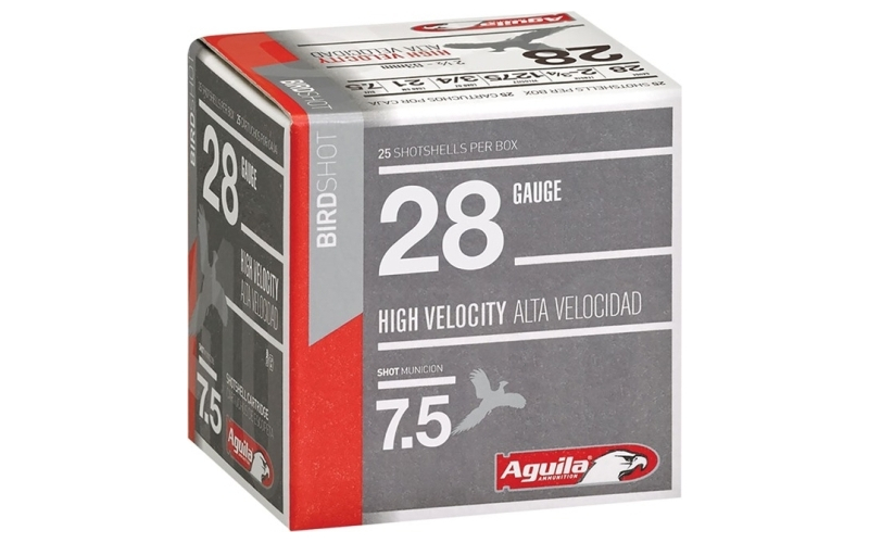Aguila Aguila field 28ga 2.75  1oz #7.5 1200fps