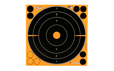 Allen Company EZ AIM Adhesive, Bullseye, 8x8", 30 Pack 15221