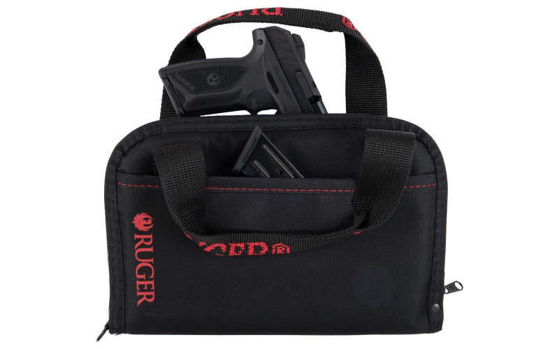 ALLEN RUGER PISTOL TOTE W/POCKET BLK